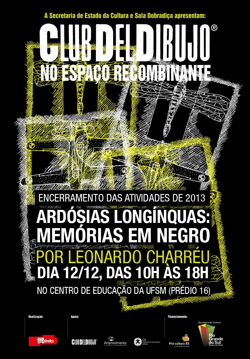 Poster performance Club del Dibujo UFSM december 2013