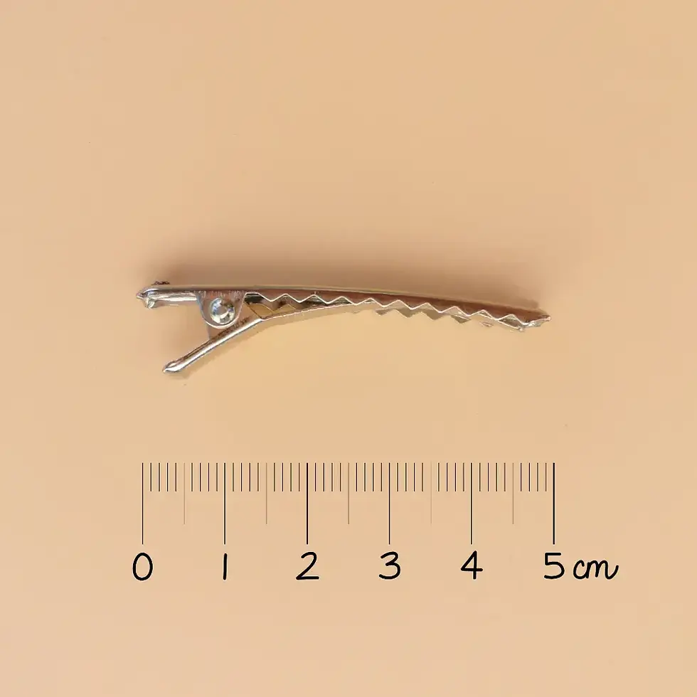 Miniature : Barrette 3 coeurs - Doré