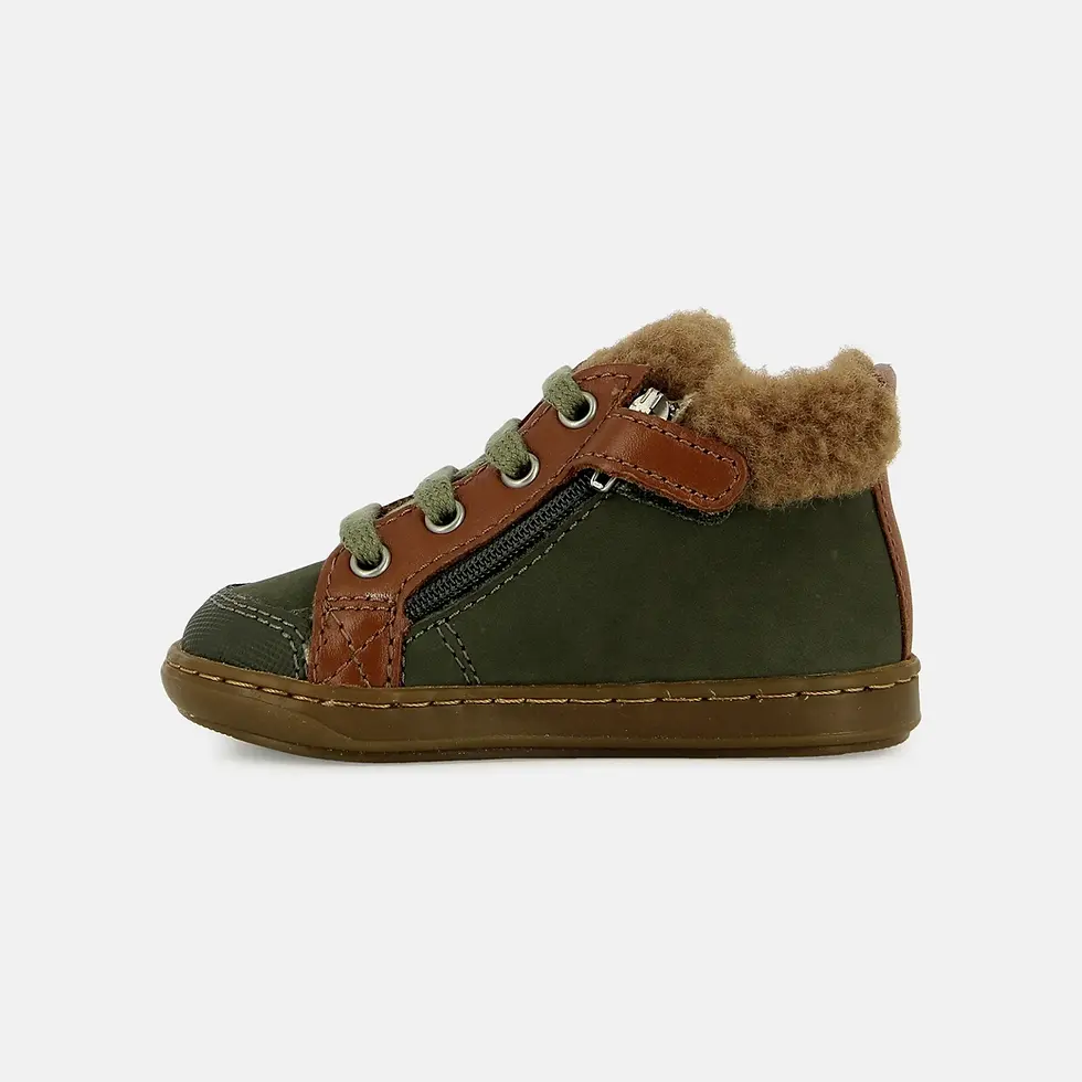 Miniature : BOUBA WOOL - Nubuck kaki