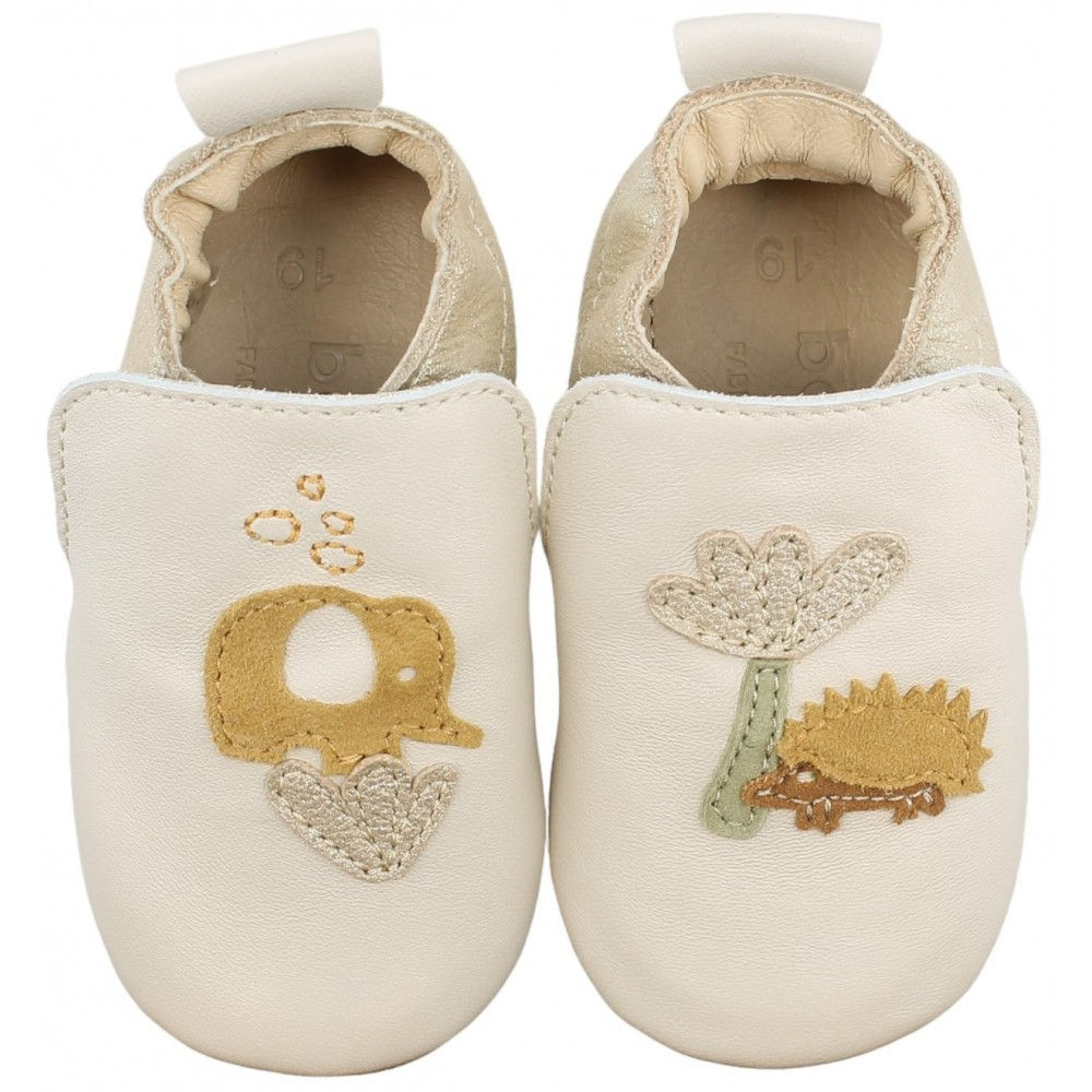 ELEPHANT - cuir beige