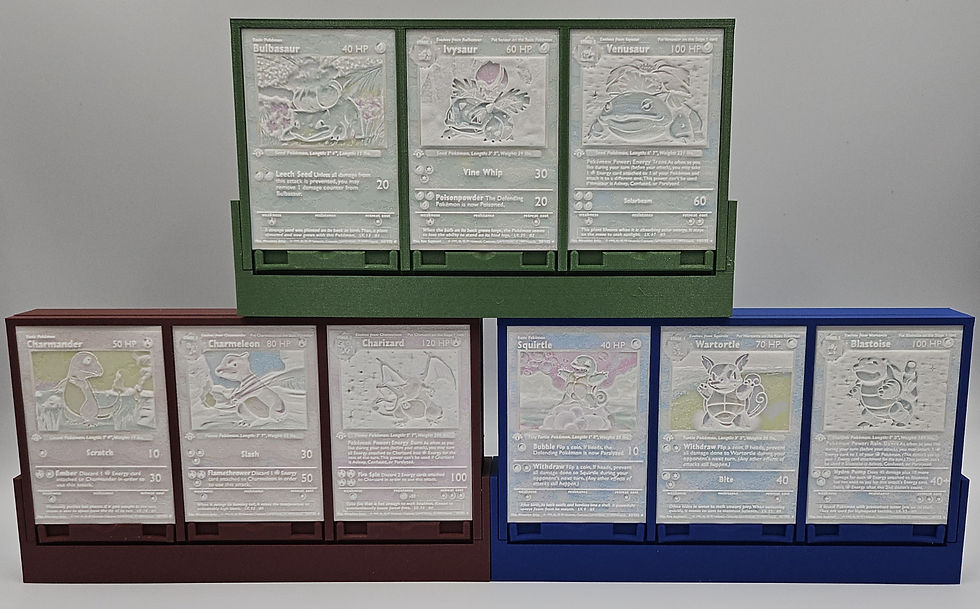Thumbnail: Tri-Illuminated Card Frame – A Nostalgic Display for Collectors & Memories