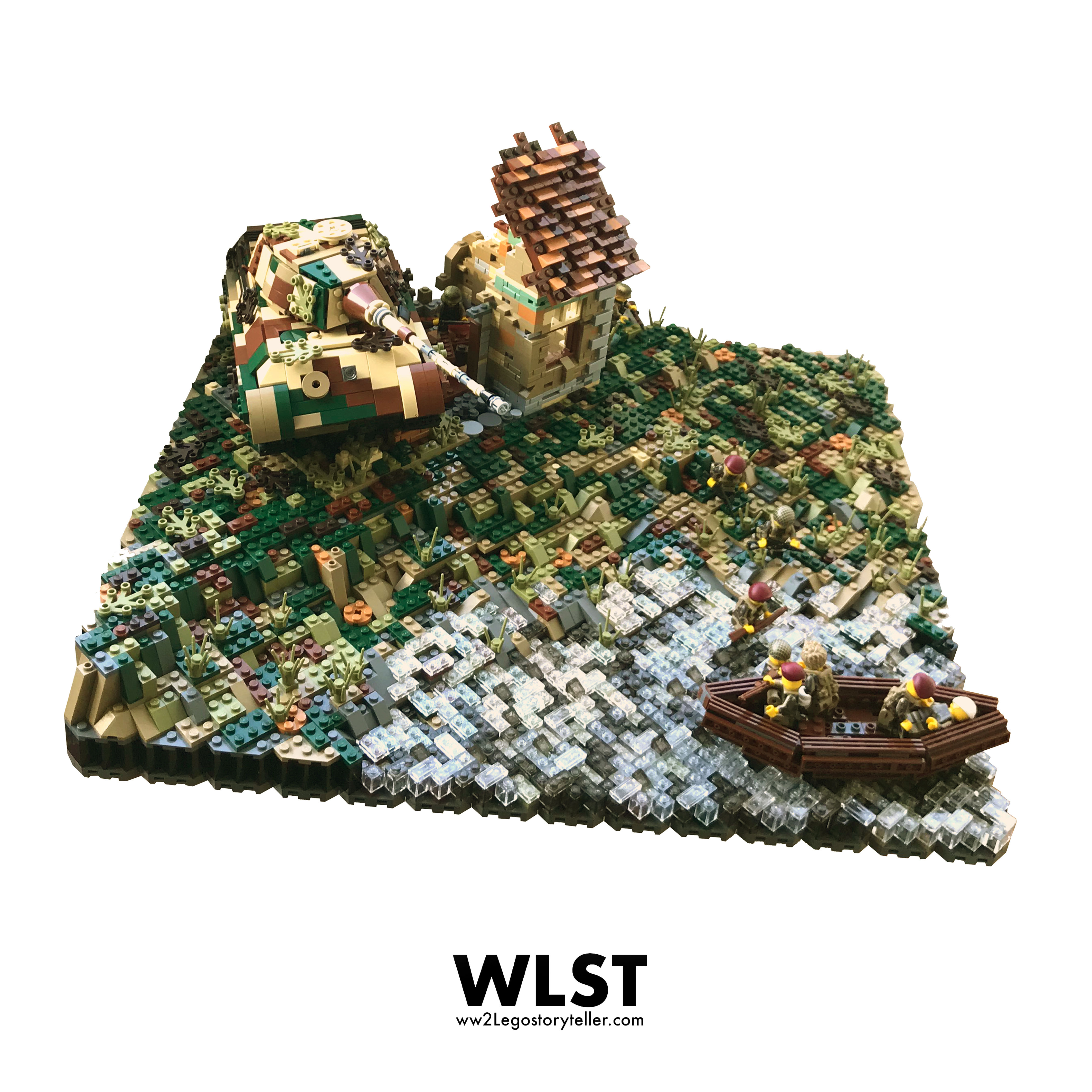 Premium Diorama: The Arnhem Oosterbeek Retreat. (Epic Size)