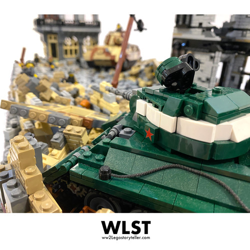 PREMIUM DIORAMA: THE BERLIN ENCOUNTER WLST Custom Lego