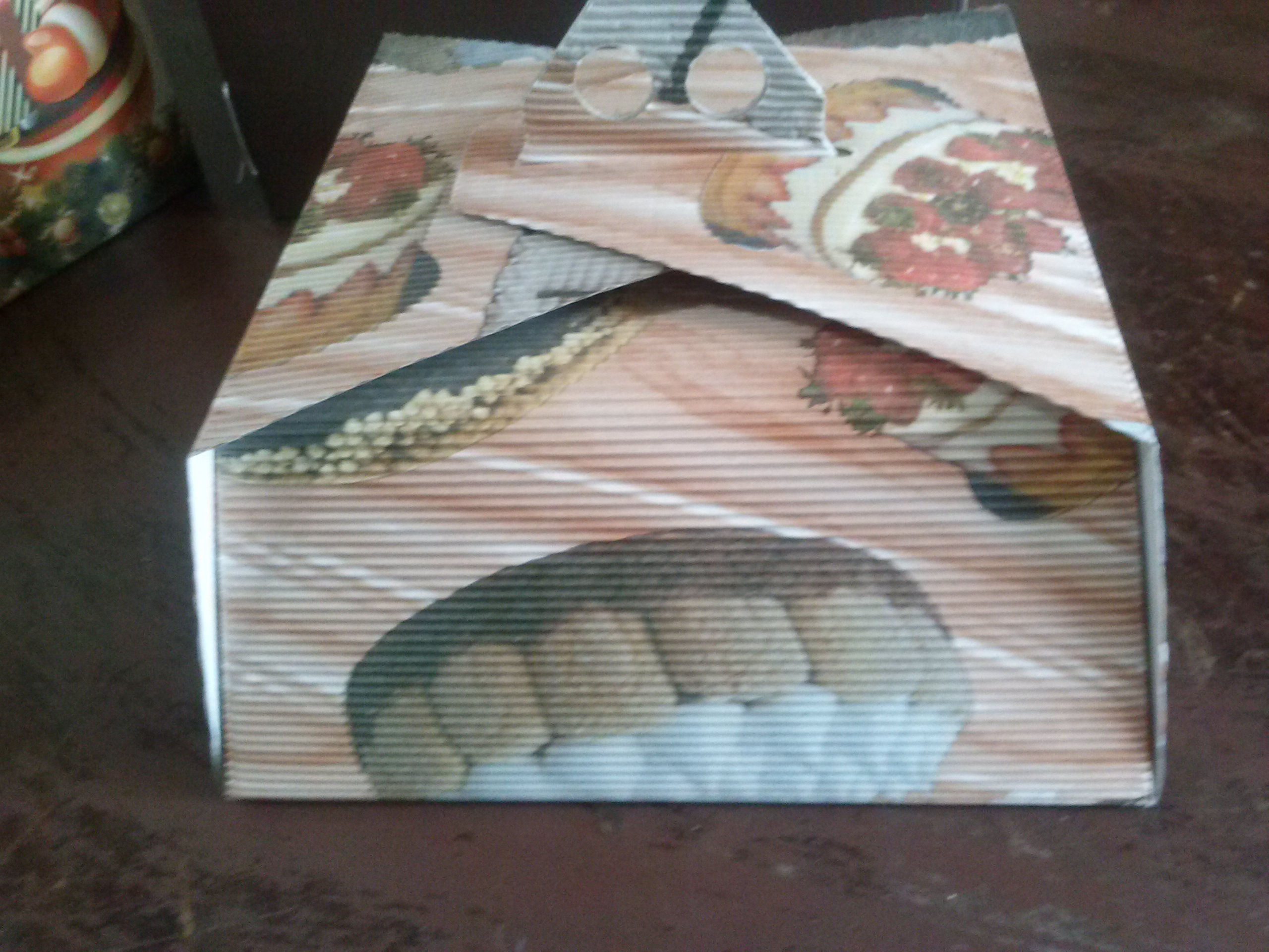 Caja para Torta cartón corrugado NUEVA!