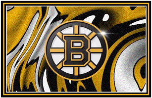 Swirl Backround with Bruins Logo