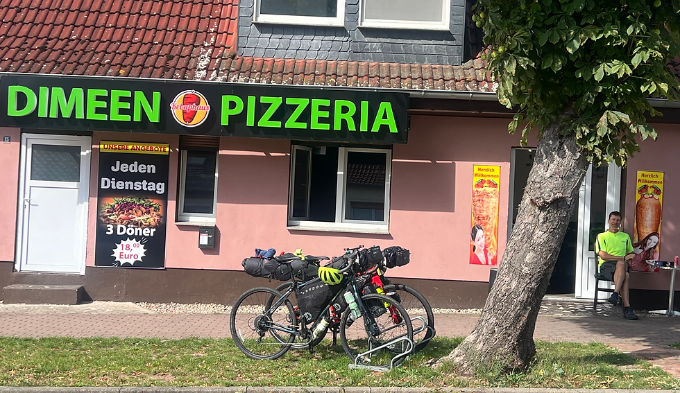 We break for Döner Kebabs!