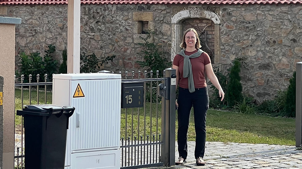 We said our goodbyes to Elise today. She’s off to her next adventure in Dresden, and while we’re excited for her, we’re sad to lose our fantastic German translator! She studied abroad here for a year during college and kept us out of trouble these past few days. In the small towns we’re now passing through, our embarrassingly basic German skills just don’t cut it.