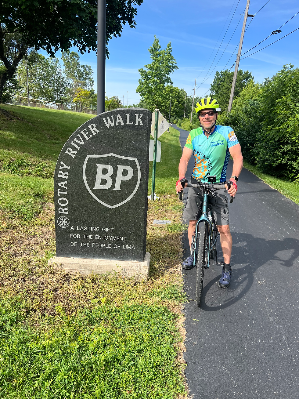 Day 2 - Lima to New Bremen, 42 Miles