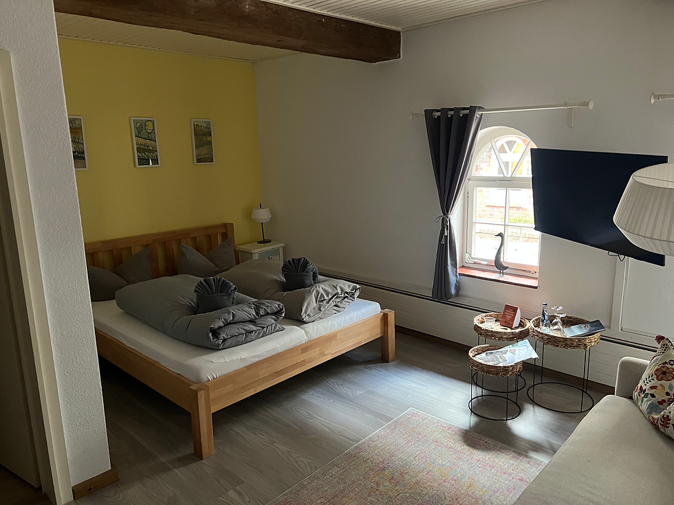 The rooms are simple but comfortable—ticking all the right boxes for weary cyclists.