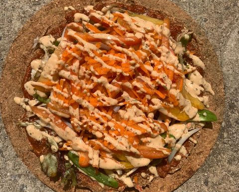 Raw PLant-Based Pizza crust