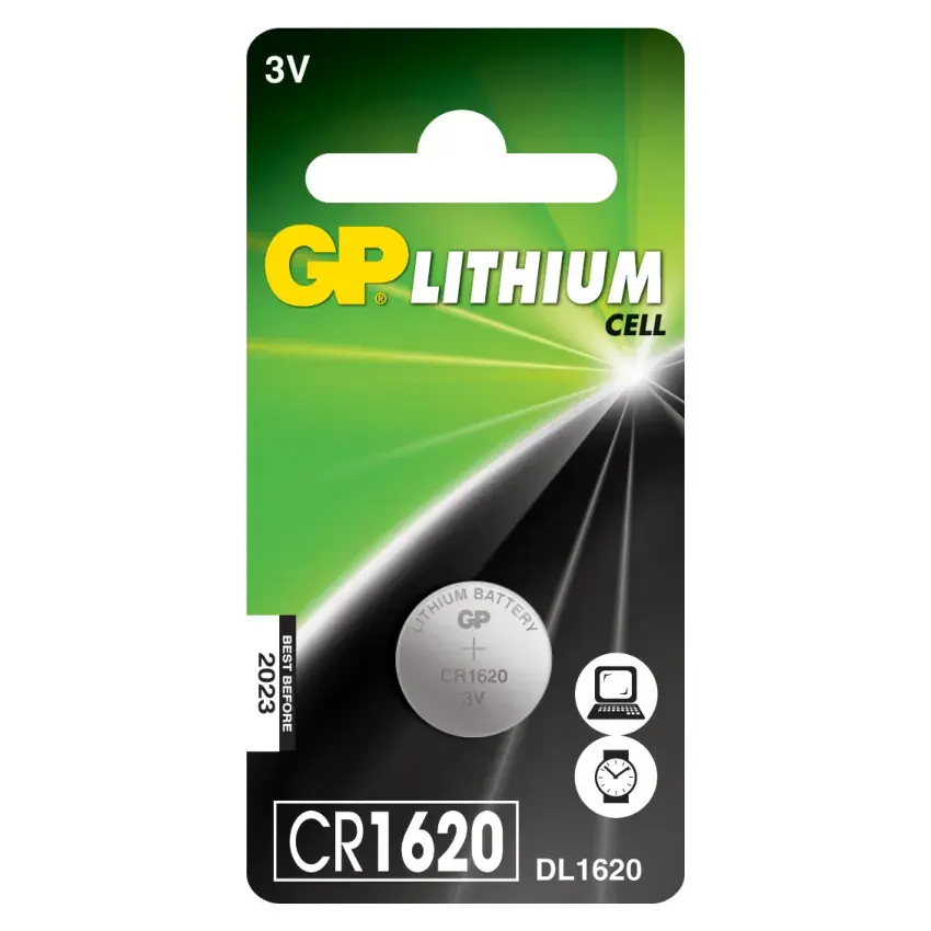 GP Lithium Battery - CR1620