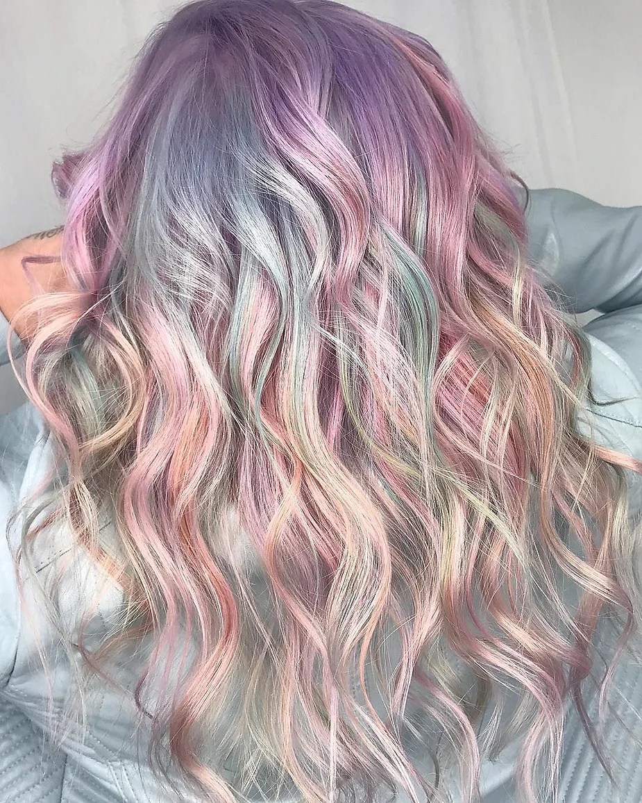 PURPLE CURLS