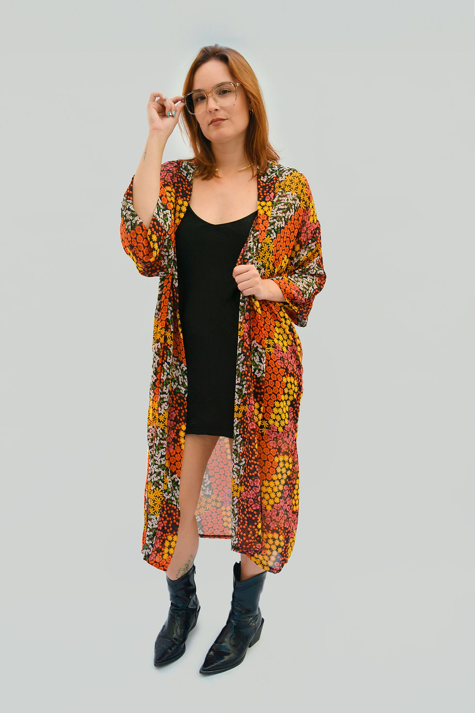 Miniatura: Kimono Longo Astral Liberty