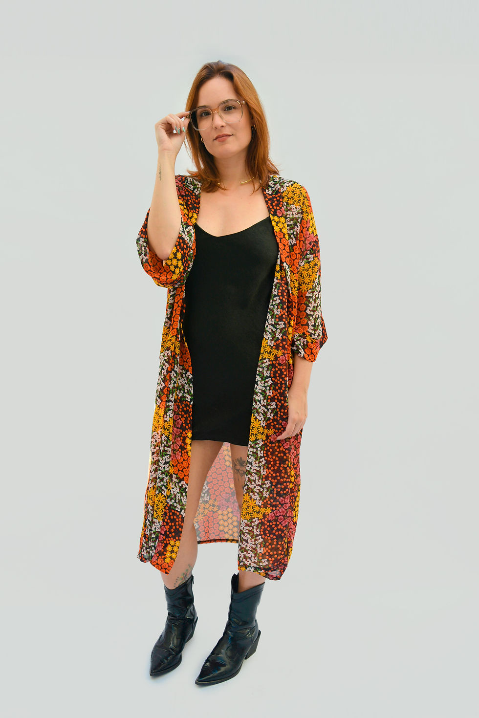 Miniatura: Kimono Longo Astral Liberty