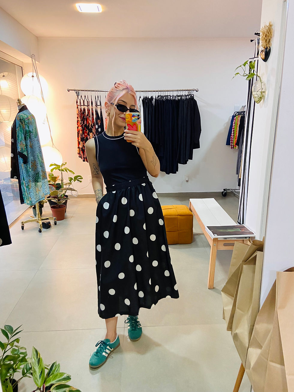 Miniatura: Blusa Cropped Viés Astral