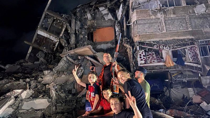 Hamas victory picture