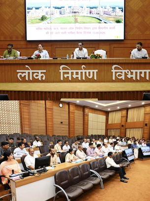 PWD सचिव बंसल की समीक्षा, दुर्ग परिक्षेत्र में सड़क-भवन निर्माण की प्रगति...