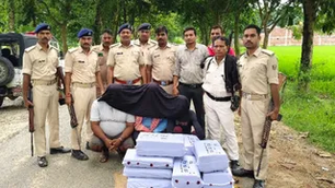 161 किलो से ज्यादा गांजा बरामद, गांजा लाते 3 तस्कर गिरफ्तार...