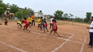 जिला स्तरीय कबड्डी में स.शि.मं. भूकेल की बेटियों का दबदबा.....