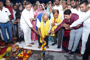 सांसद बृजमोहन अग्रवाल ने ₹5.61 करोड़ के जल आवर्धन कार्यों का किया शिलान्यास....