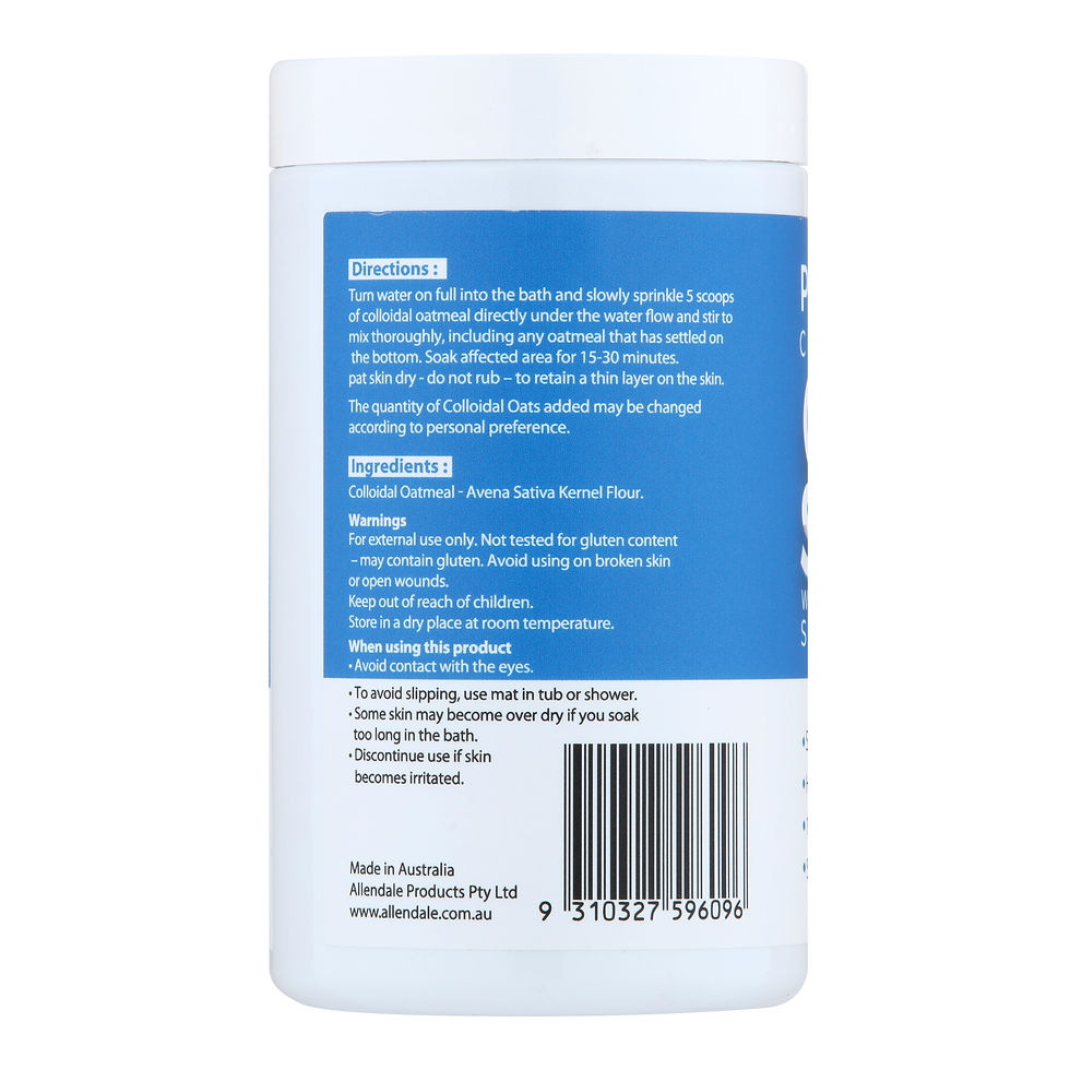 Thumbnail: PHARMECA Colloidal Oat Soak 125g