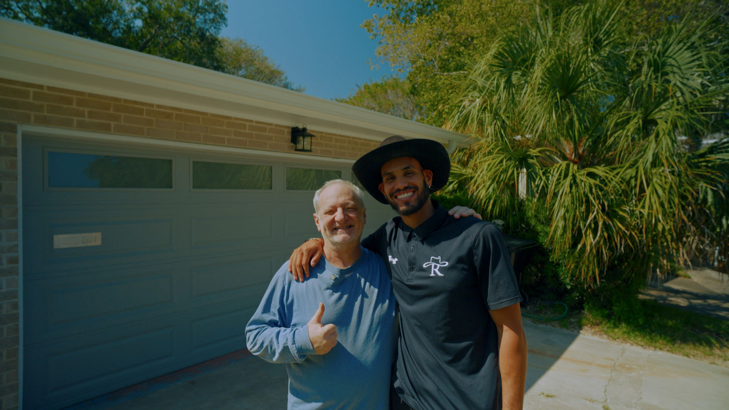 Rellestate Renovations. Iron Fence. Lakevista. Garage. Sorrell brown