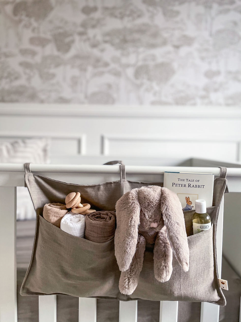 Thumbnail: Linen Cot Organiser
