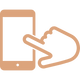 フリックのハンド付きのスマホアイコン素材.png