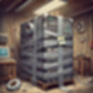 BudgetCores server rack held together with duct tape