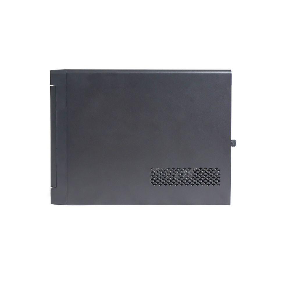 Thumbnail: Small NAS server side view