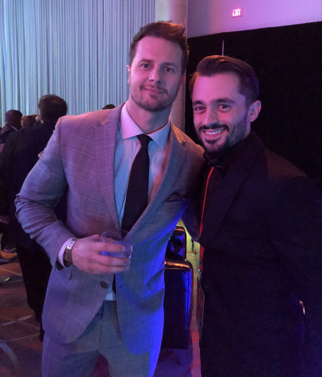 Brad R Lambert with client Bobby Holland Hanton at the "Avengers: Infinity War" World Premiere in Los Angeles, CA.