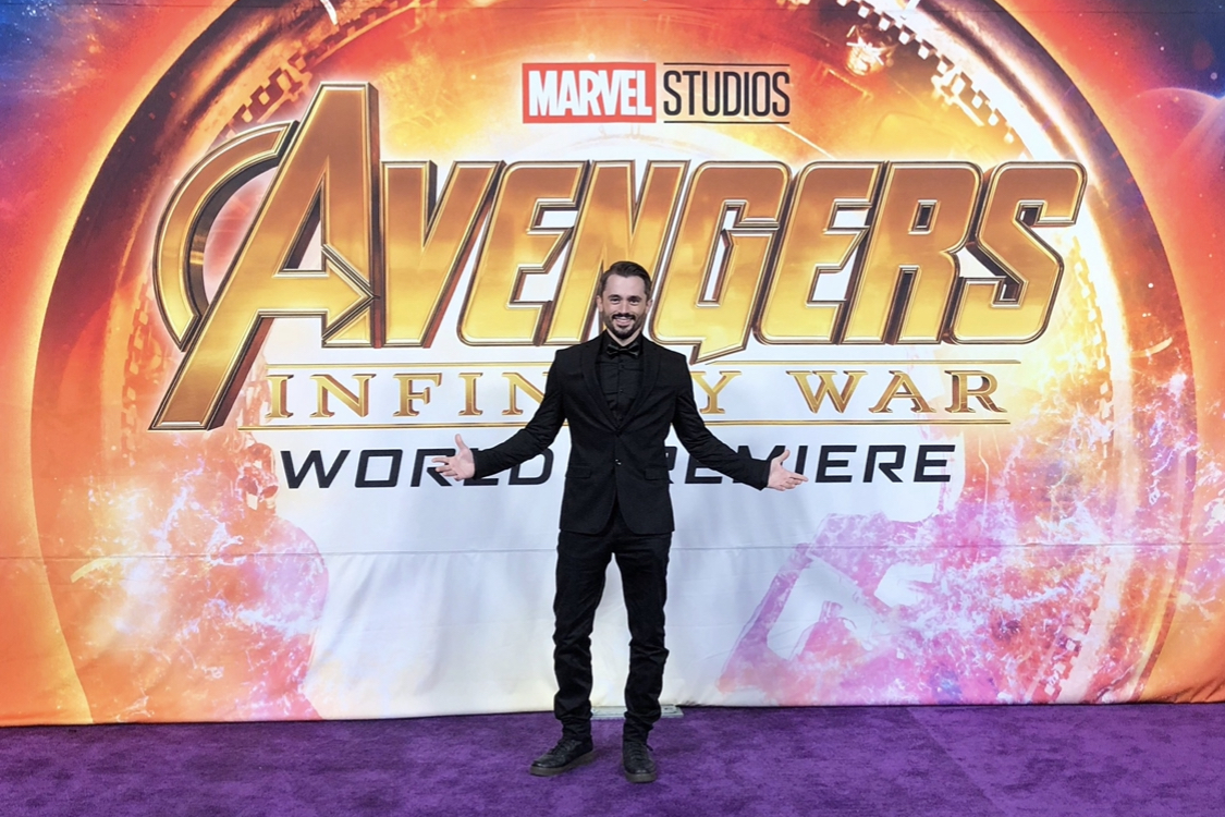 Brad R Lambert at the "Avengers: Infinity War" World Premiere in Los Angeles, CA.