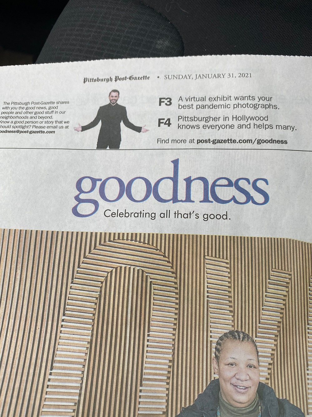 Brad R Lambert feature in the Pittsburgh Post Gazette