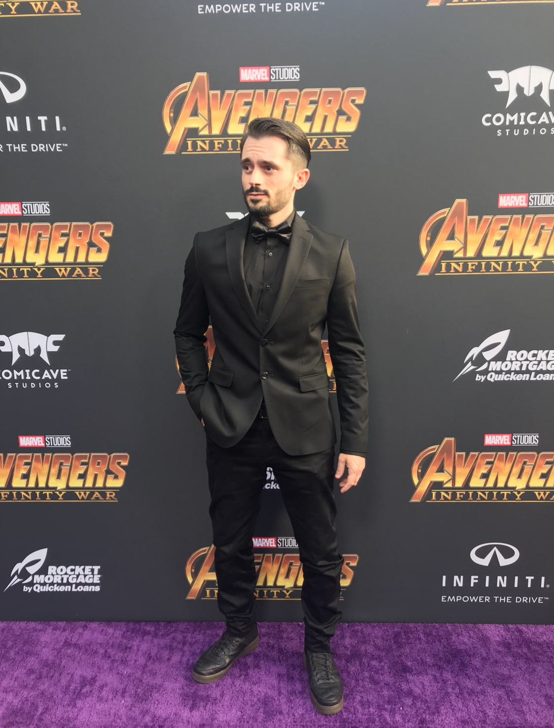 Brad R Lambert at the "Avengers: Infinity War" World Premiere in Los Angeles, CA.