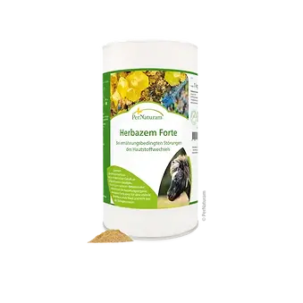 Pot PerNaturam Herbazem Forte, complément naturel pour la peau du cheval
