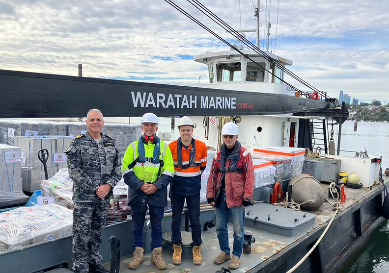 Experienced commercial marine contractors delivering waterfront construction and marine logistics | Waratah Marine | Sydney, Newcastle & NSW Coastline