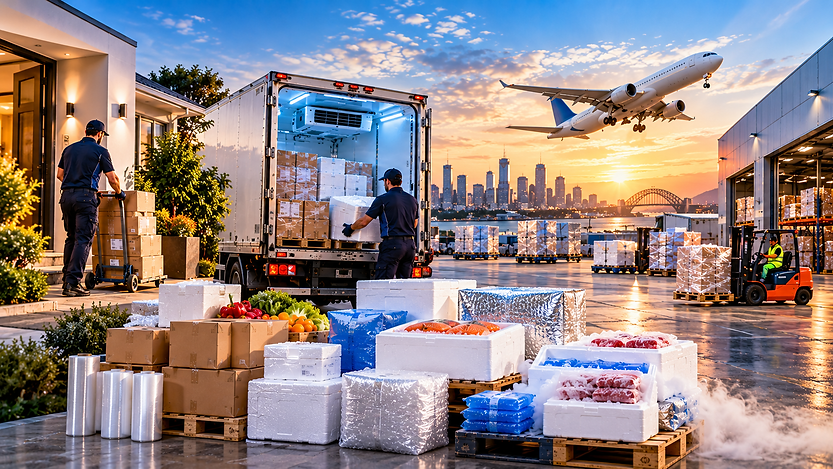 Flexible Freight Transport, Temperature-Controlled Storage, Packaging and Airport Transfer