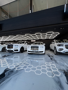 Metallic epoxy resin floor with marble effect finish | Metallic Epoxy Flooring Sydney | CrownCrete | Sydney