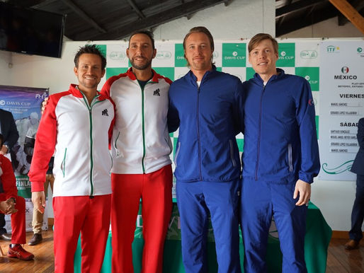 México y Finlandia por la gloria en Copa Davis