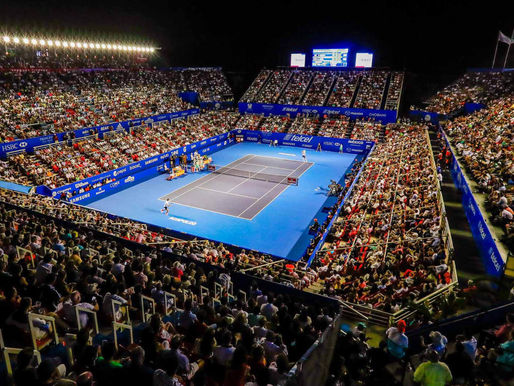 El Abierto Mexicano Telcel presentado por HSBC asegura público en sus tribunas y continúa con la ven