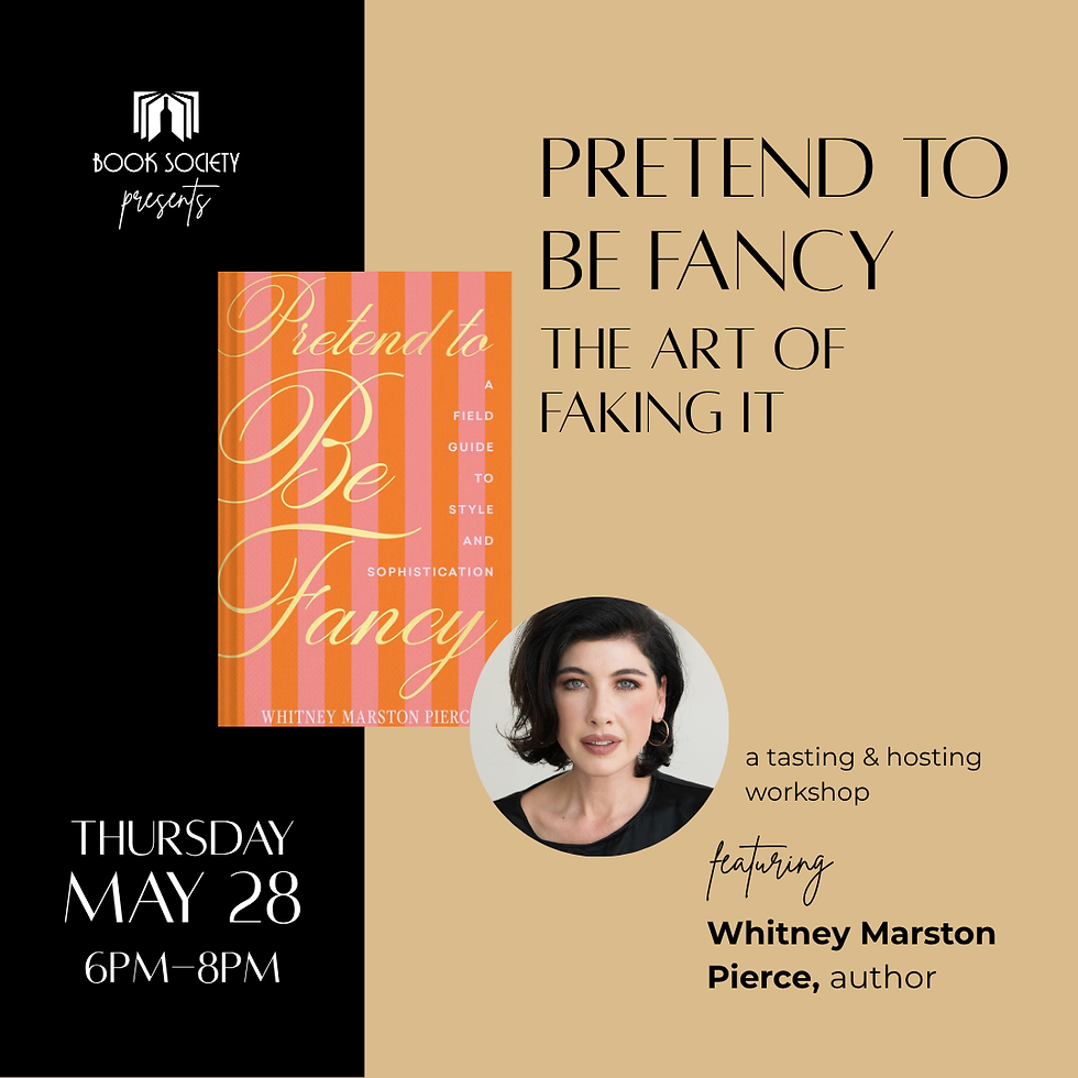 Pretend to be Fancy: The Art of Faking It