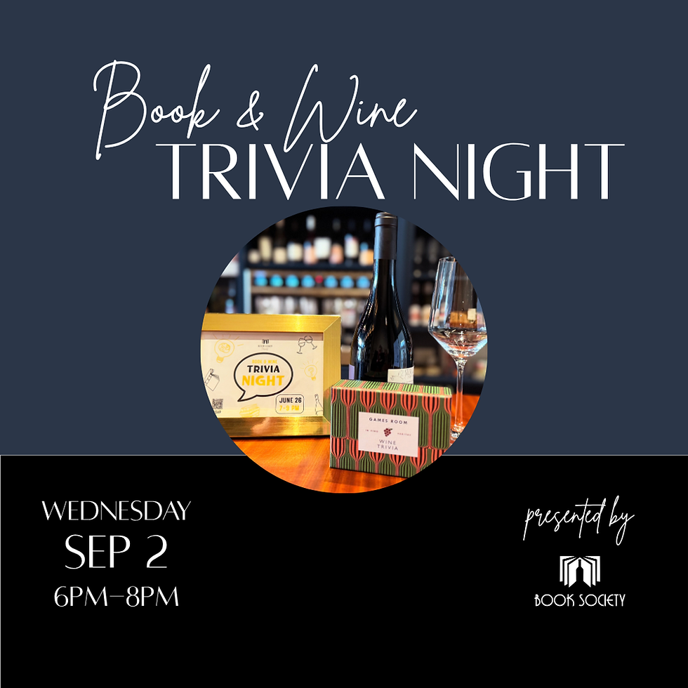 Book & Wine Trivia Night