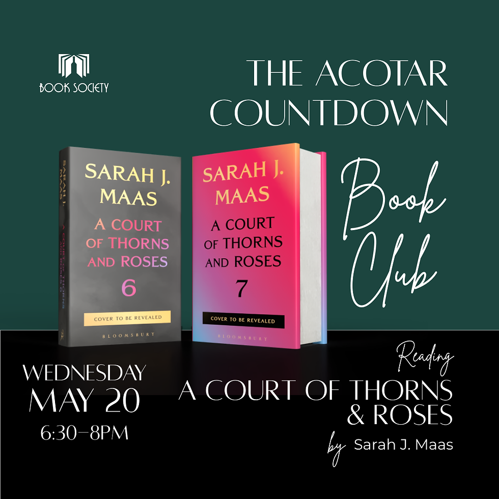 [SOLD OUT] The ACOTAR Countdown Book Club