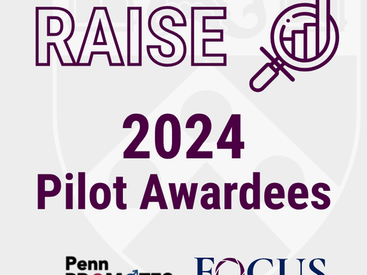 2024 RAISE Pilot Grant Awardees