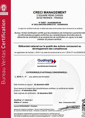 Qualiopi Certification