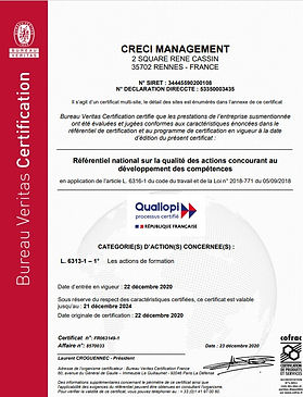 Qualiopi Certification