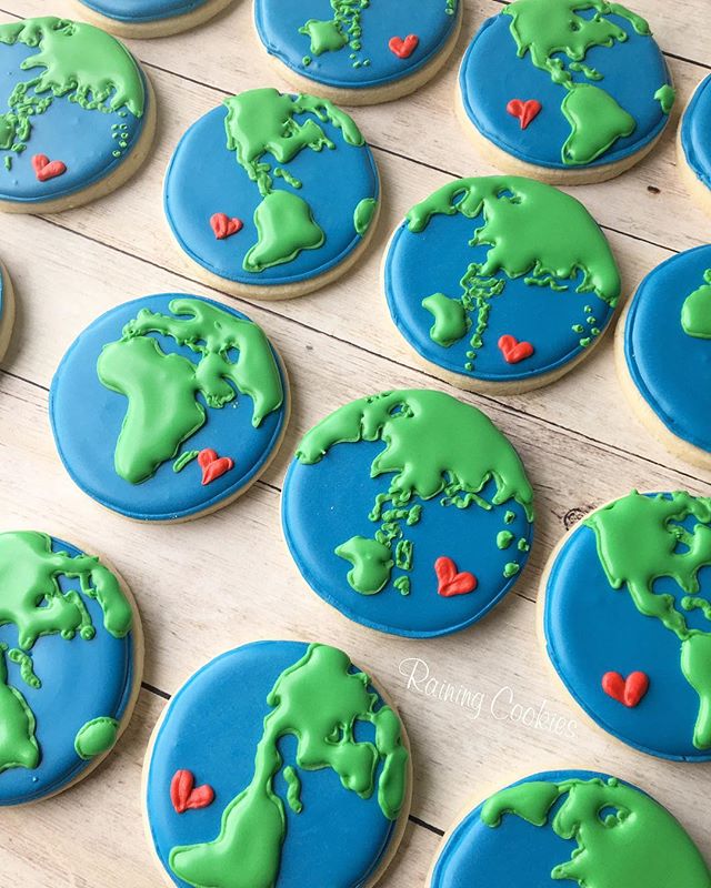 Decorated Custom Cookies Redmond Raining Cookies