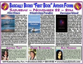 First Authors Tell All at Basically Books, November 22!