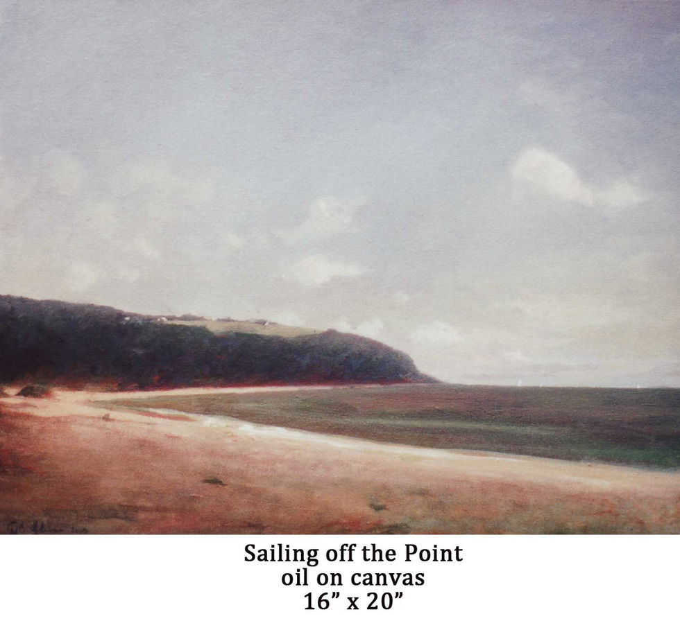 Sailing Off the Point