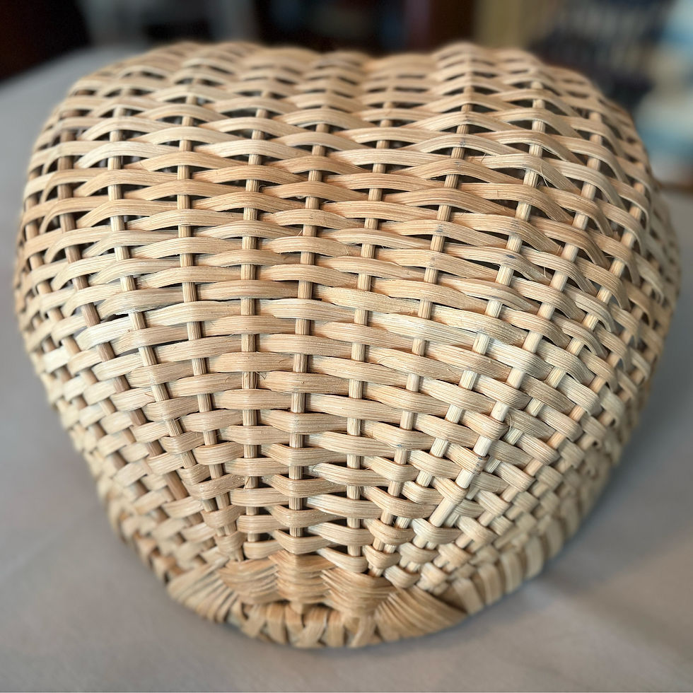 Thumbnail: Two Handmade Egg Baskets